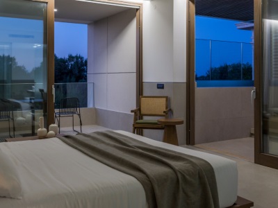 bedroom - hotel sansal boutique hotel - chania, greece