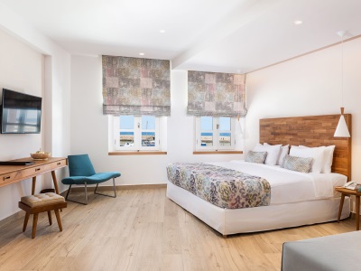 bedroom 2 - hotel avra apartments venetian harbour - chania, greece