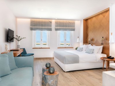 bedroom 3 - hotel avra apartments venetian harbour - chania, greece