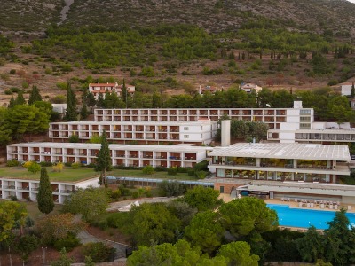exterior view - hotel amalia delphi - delphi, greece