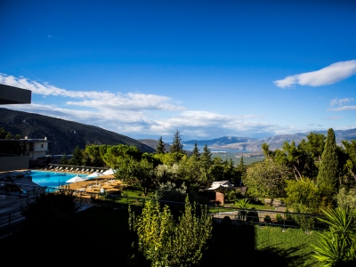 outdoor pool - hotel amalia delphi - delphi, greece