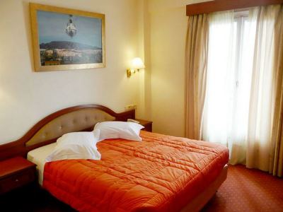 bedroom - hotel pythia art - delphi, greece