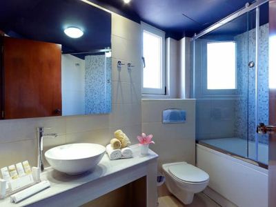 bathroom - hotel lato - heraklion, greece