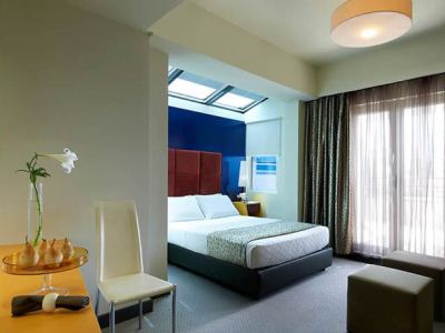 bedroom 1 - hotel lato - heraklion, greece