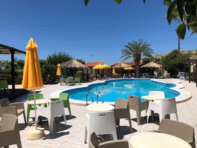 outdoor pool - hotel karteros - heraklion, greece
