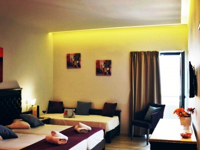 bedroom 2 - hotel castello city - heraklion, greece