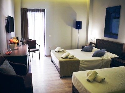 bedroom 3 - hotel castello city - heraklion, greece