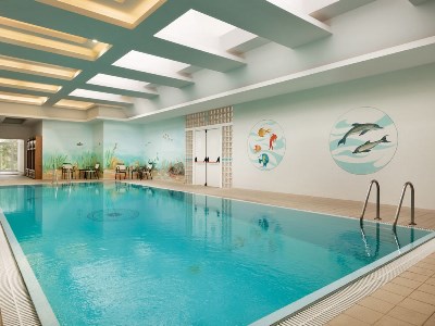indoor pool - hotel wyndham loutraki poseidon resort - loutraki, greece