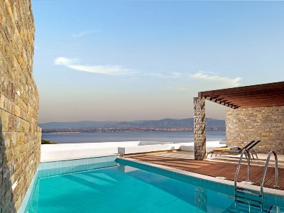 outdoor pool 1 - hotel wyndham loutraki poseidon resort - loutraki, greece