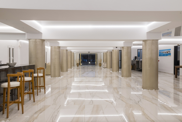 lobby - hotel dionysos luxury - mykonos, greece