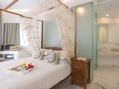 bedroom 1 - hotel dionysos luxury - mykonos, greece