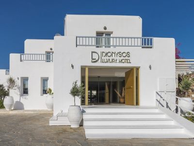 exterior view - hotel dionysos luxury - mykonos, greece