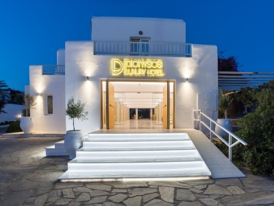 exterior view 1 - hotel dionysos luxury - mykonos, greece
