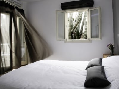 bedroom 1 - hotel fresh hotel mykonos - mykonos, greece
