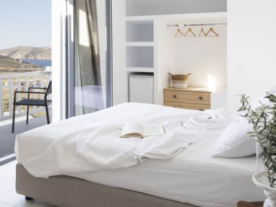 bedroom 2 - hotel ftelia bay - mykonos, greece
