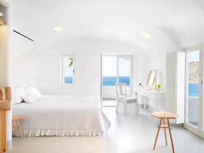 bedroom 2 - hotel mykonos blu grecotel exclusive resort - mykonos, greece