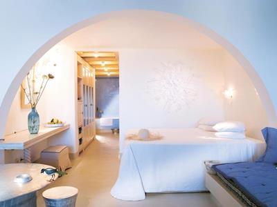 bedroom 3 - hotel mykonos blu grecotel exclusive resort - mykonos, greece