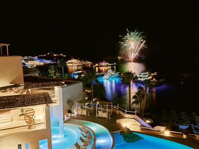 bedroom 8 - hotel mykonos blu grecotel exclusive resort - mykonos, greece