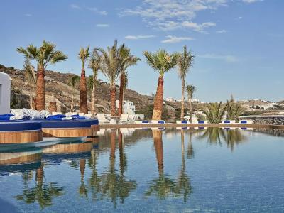 outdoor pool - hotel katikies mykonos - mykonos, greece