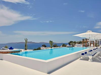 outdoor pool 1 - hotel katikies mykonos - mykonos, greece