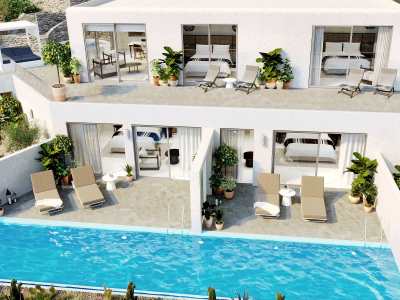 exterior view - hotel kouros hotel and suites - mykonos, greece
