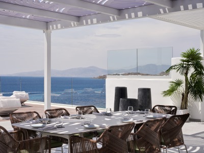 restaurant 1 - hotel kouros hotel and suites - mykonos, greece