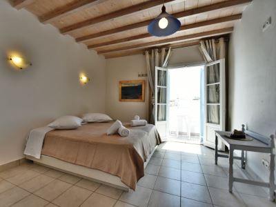 bedroom - hotel artemida's village - mykonos, greece