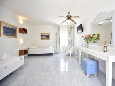 bedroom 5 - hotel artemida's village - mykonos, greece