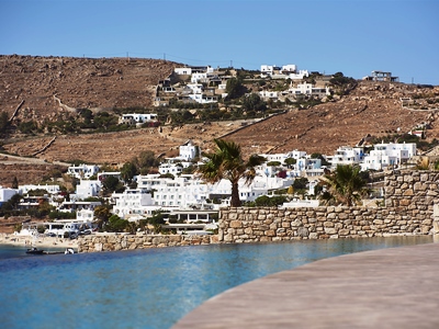 exterior view - hotel amazon mykonos resort and spa - mykonos, greece