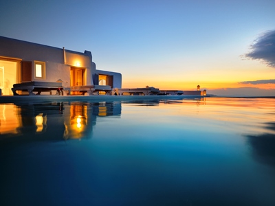 exterior view 1 - hotel amazon mykonos resort and spa - mykonos, greece