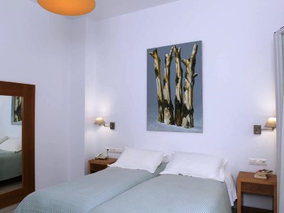 bedroom 1 - hotel elena - mykonos, greece