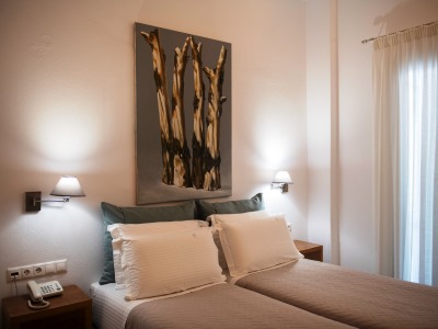 bedroom 5 - hotel elena - mykonos, greece