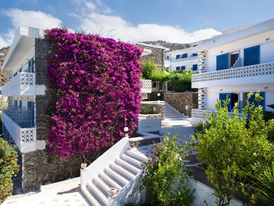 exterior view - hotel alkistis - mykonos, greece