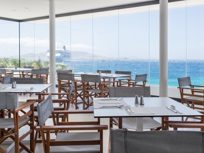 restaurant 1 - hotel alkistis - mykonos, greece