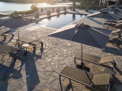 outdoor pool 1 - hotel alkistis - mykonos, greece