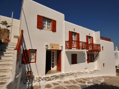 exterior view - hotel petasos chic - mykonos, greece
