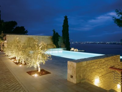 outdoor pool 2 - hotel nafplia palace - nafplio, greece