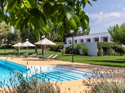 outdoor pool - hotel amalia olympia - olympia, greece