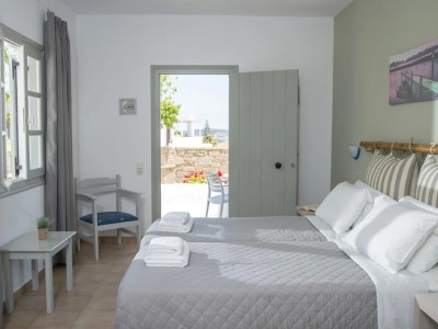bedroom 3 - hotel summer shades hotel - paros, greece