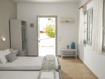 bedroom 4 - hotel summer shades hotel - paros, greece