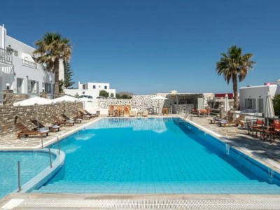 outdoor pool 1 - hotel summer shades hotel - paros, greece