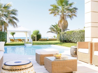 outdoor pool - hotel grecotel creta palace - rethymnon, greece