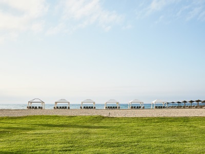 beach - hotel grecotel creta palace - rethymnon, greece