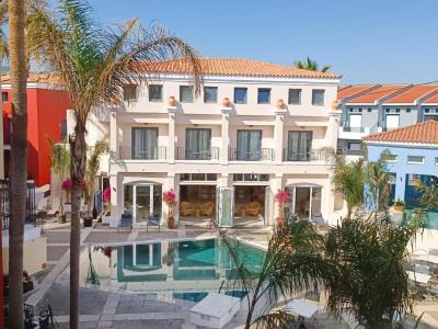 exterior view - hotel grecotel plaza beach house - rethymnon, greece