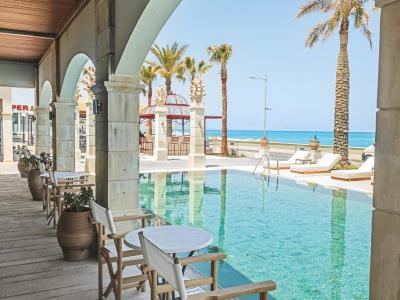 outdoor pool - hotel grecotel plaza beach house - rethymnon, greece