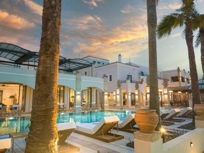 outdoor pool 2 - hotel grecotel plaza beach house - rethymnon, greece
