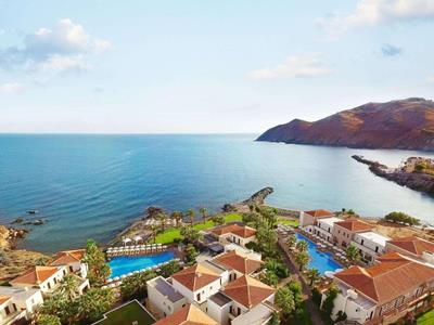 exterior view - hotel grecotel marine palace and aqua park - rethymnon, greece