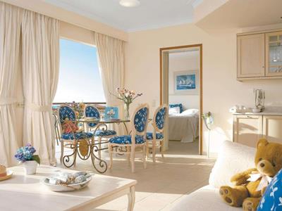 bedroom - hotel grecotel marine palace and aqua park - rethymnon, greece