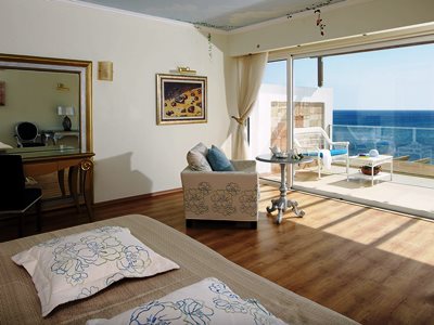 bedroom 1 - hotel atrium prestige thalasso spa - rhodes, greece