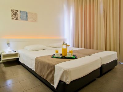 bedroom - hotel atlantis city - rhodes, greece